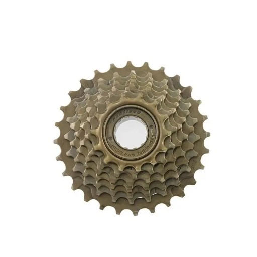 7-växlad frilöpande 14-28T, utan positionering, för MTB och landsvägscyklar, 34mm invändig gänga, rostfritt stål