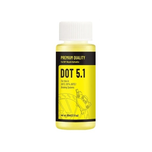 Bromsvätska DOT för hydrauliska system Shimano, SRAM, AVID – DOT 5.1, 60 ml