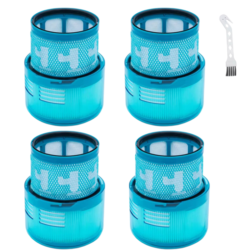 4 st HEPA-filter Bakre reservdel för Dyson Gen5 Detect / Outsize Kompatibelt tillbehör Stövsugare Hög filtration