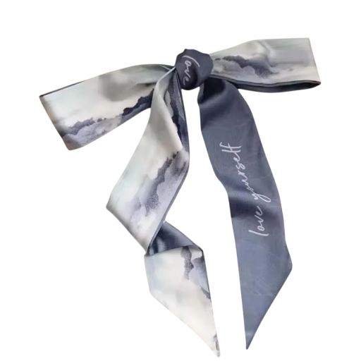 Luftigt lekfull 6 x 90 cm Multifunktionell scarf med tryck Hårband för huvud och hals Huvudband för väska Informell huvudbonad