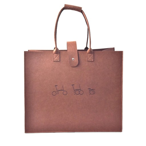 Cyklistväska 60 x 29 x 50 cm Polyester Lätt Elegant Sammanslagbar väska för cykel Stort kapacitets transportväska