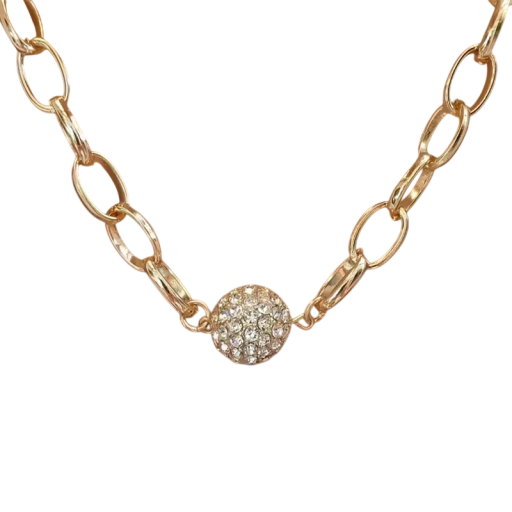 Uppseendeväckande guldhalsband Zinklegering Vintage hänge Enkel boho design Elegantisk modeaccessoar för kvinnor Present