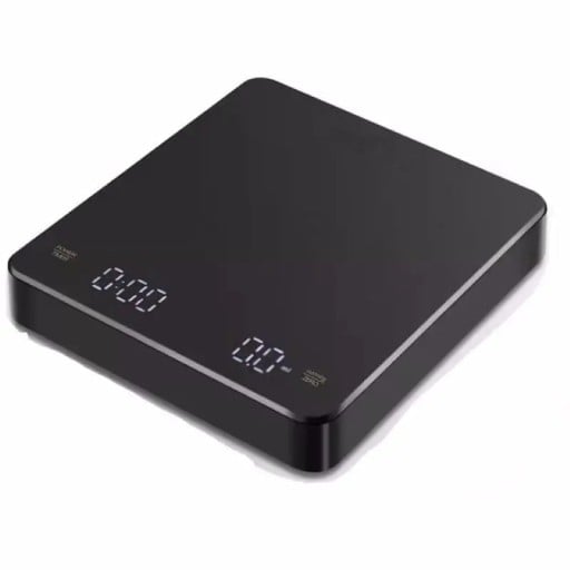 Digital köksvåg 0,1 g – 3 kg Uppladdningsbar 400 mAh USB-C Exakt våg med halkfria fötter