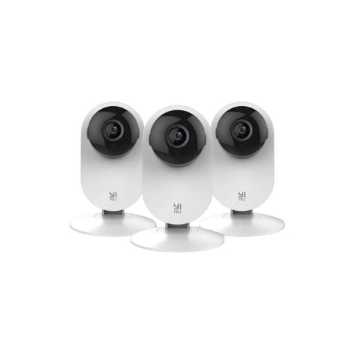 Sats med säkerhets-WiFi-kameror 2K 2304×1296 2,8–8 mm IR 9 m plast vit för hemlarm med trådlös anslutning