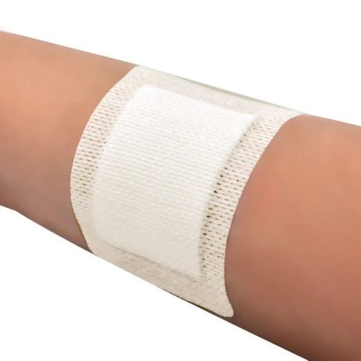 12 stk. non-woven hypoallergeniske sterile bandager 6x7 cm Åndbare bandager til sår og postoperativ behandling Latexfri