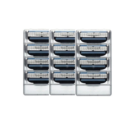 12 unidades de lâminas de substituição para Gillette Mach3