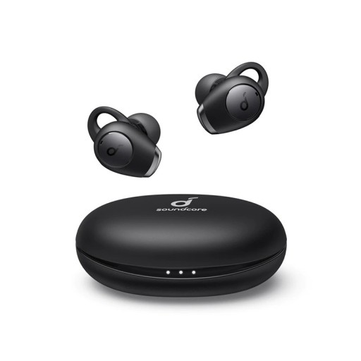 Trådlösa öronsnäckor för musik och telefonsamtal Laddningsfodral Bluetooth 5.0 Mikrofon Frekvensomfång 20 Hz till 20 kHz Svart