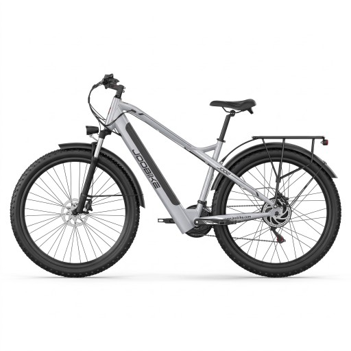 Elektriskt terrängcykel JOOBIKE JOO2 Batteri 48 V 16 Ah Shimano 7 växlar Däck 29 x 2,25 tum Färgglad LCD-skärm Grå För terräng