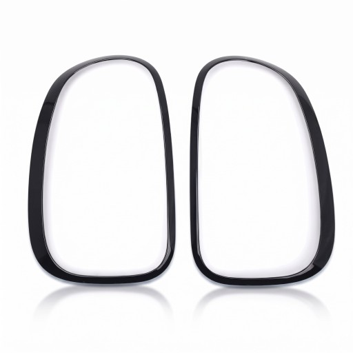 Krytor för bakljus, ramar för bakljus, 1 par (vänster + höger), ABS plast, klämsystem, för MINI Cooper Countryman R60 2011–2016