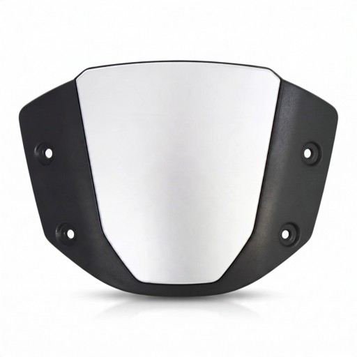 Framruta för motorcykel Honda CB650R 2019-2023 och CB1000R 2018-2020 Kort skydd ovanför framlyktan Med fästen och skruvar