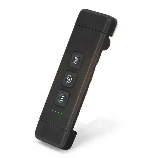 Lampe de lecture LED Clip avec minuterie 3,3 x 10,2 cm Rechargeable par USB 3 températures de lumière Marque-page Pour lire la nuit