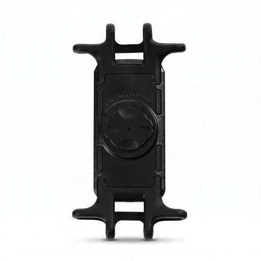 Silikonový držák telefonu na kolo s Garmin úchytem Pro telefony 4–7,5 palce 12,8 x 6,7 cm Černý Do držáku cyklopočítače Garmin i SRAM
