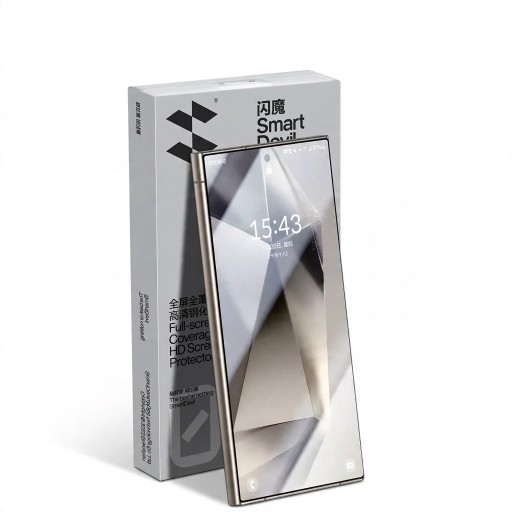 Ochranné sklo na Samsung Galaxy S25 Ultra 2 ks Tvrzené sklo na celý displej Proti otiskům prstů HD Jasnost Ochrana obrazovky mobilu