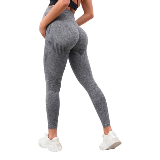 Maternity Leggings with High Waist Over Bump Elastic Leggings for Pregnant Women with Perforated Side Stripes Long