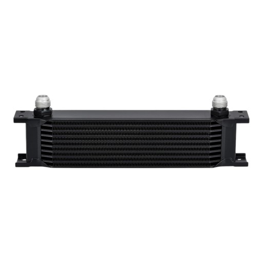 Chladič motorového oleja AN10 10 rad 327 x 71,3 x 50,5 mm Hliníkový Britský typ Čierny Univerzálny Náhradný olejový chladič do auta