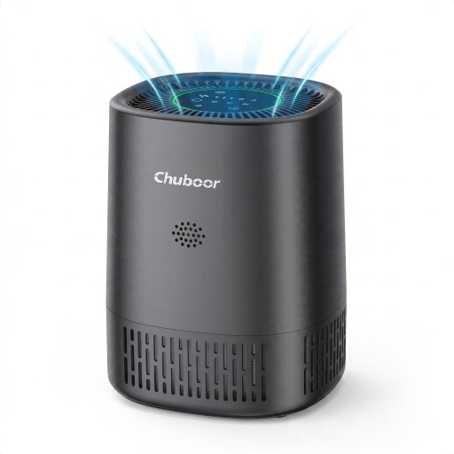 Chuboor Čistička vzduchu HEPA H13 CADR 102 m³/h 19 x 23 x 18 cm Automatický režim Časovač a nočný režim Do spálne