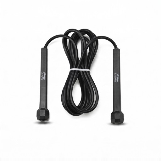 Geschwindigkeitspringseil Li-Ning AQEU035 mit glattem Seil Verstellbare Länge Schlanke Griffe Unisex Für Cardio-Fitness und Boxen