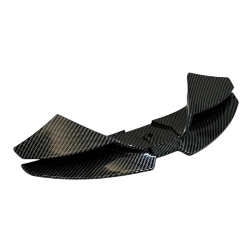 Etuspoileri moottoripyörälle Yamaha MT-07 2025–2026 Aerodynaaminen kansi siivekkeillä Musta hiilikuitukuosi 1 kpl Urheilullinen Helppo asennus
