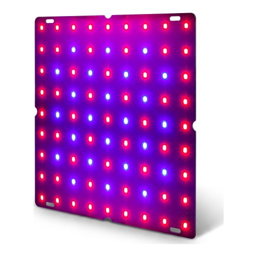 LED Growing Panel for Plants 81 LED 18 x 18 cm Red and Blue Spectrum Aluminium Plate Hanging Kit for Seedlings Herbs and Flowers
