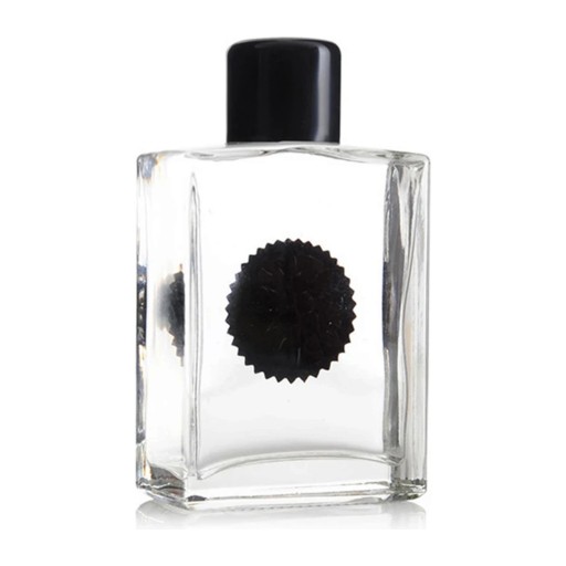 Ferrofluid-Magnetanzeige Glasflasche mit magnetischer Flüssigkeit 17 x 9 x 4,5 cm Mit 2 Magneten Antistress-Dekoration für den Tisch