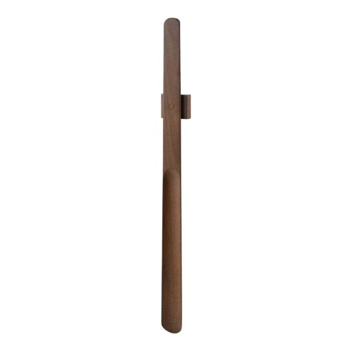 Dřevěná lžíce na boty 55 cm s magnetickým držákem na zeď Dlouhá obouvací lžíce z bukového dřeva Pro seniory a těhotné