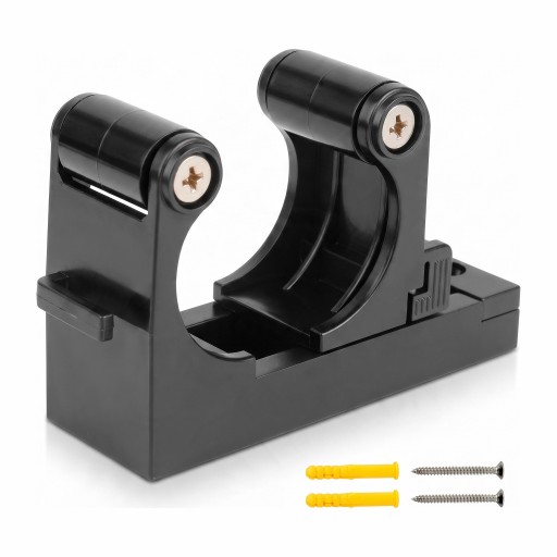 Wall-Mounted Bicycle Holder Adjustable for Tyre and Frame 1.0–2.8 Inches 99 x 62 x 32 mm Load Capacity 10 kg For Garage and Cellar