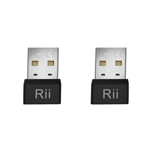 Mus bevægelsessimulator Mouse Jiggler 2 stk Rii RT301 USB-A Mini 22 x 14,5 x 6 mm Uden drivere mod computerens dvale