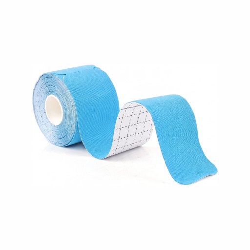 Kineziologický tejp předstřižený 5 cm x 5 m 20 pásků po 25 cm Bavlněná elastická páska Voděodolná a prodyšná pro sport