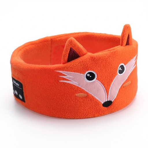Children's Bluetooth 5.0 Headphones with Headband Animal Design Battery Life 10 Hours Thin Speakers 9.9 mm For Sleeping and Travelling