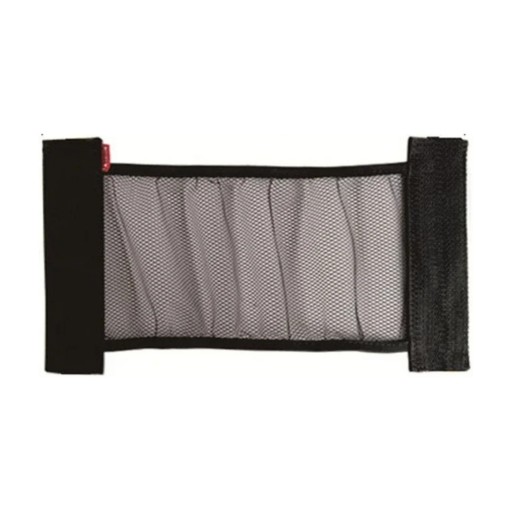Síťová kapsa do kufru auta 20 x 50 cm Elastická úložná síťka se suchým zipem Nylon a textil Černá Držák na hasicí přístroj a láhve