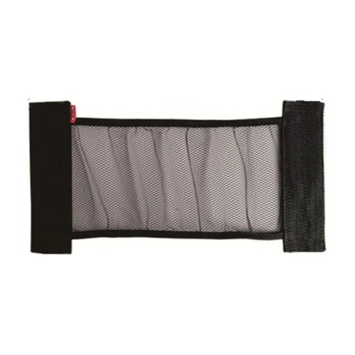 Síťová kapsa do kufru auta 20 x 60 cm Elastická úložná síťka se suchým zipem Nylon a textil Černá Držák na hasicí přístroj a láhve