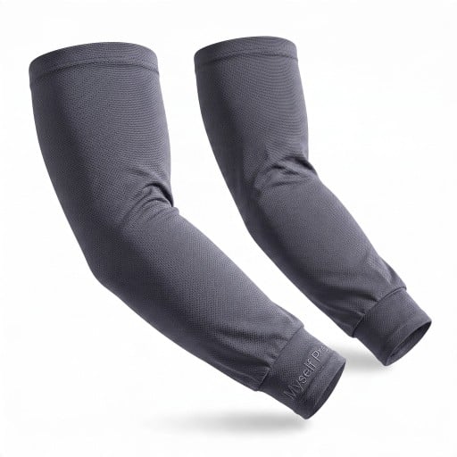 Cooling Arm Sleeves 1 Pair Loose Fit for Body Up to 100 kg Ice Silk UV Protection For Cycling Driving and Outings