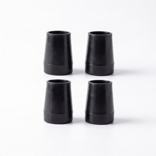 Kryds på jehlové podpatky 4 stk Størrelse XS Øverste diameter 0,9 cm TPU Skridsikre Stille gang og beskyttelse af hæl