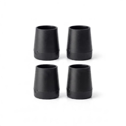 Krykker til nåle-hæle 4 stk Størrelse S Øverste diameter 1,1 cm TPU Skridsikre Stille gang og hælbeskyttelse