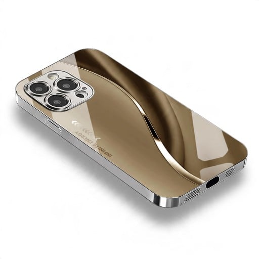 Pouzdro na iPhone 18 Pro Tvrzené sklo Plně krycí kryt Lesklý povrch Ochrana fotoaparátu Ochrana proti pádům i poškrábání