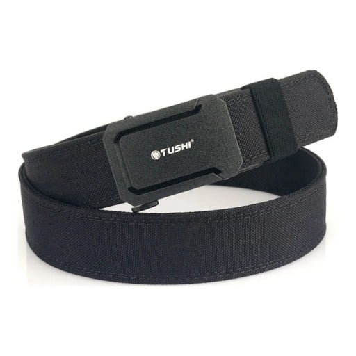 Cinto táctico 150 x 3,8 cm com fivela automática em liga de zinco Cinto de nylon reforçado 1100D Para atividades ao ar livre e trabalho