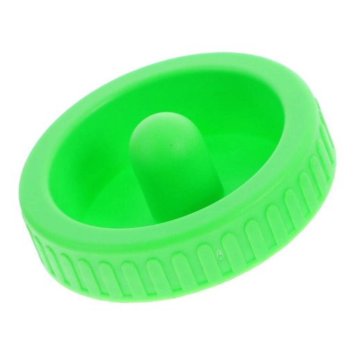 Fermenteringslåg 86 mm med ventil Plastisk skruelåg til konserveringsglas med bred åbning Grøn Til fermentering af kål og agurker