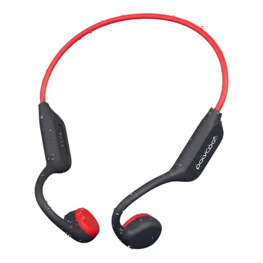 Sport Wireless Headphones POLVCDG med 8 GB hukommelse og MP3-afspiller vandtæt IPX8 Bluetooth 5.4 batterilevetid 8 timer