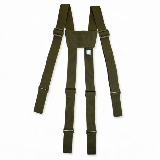 K suspenders tactiques pour ceinture de service en forme de H Largeur 3,8 cm Fixation par velcro Réglables Pour la police, l'armée