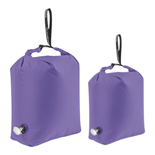 Conjunto de 2 sacos de compressão para roupa M e L 34,5 x 47,8 cm e 42,9 x 61 cm Fecho rolável com válvula Nylon Para viajar