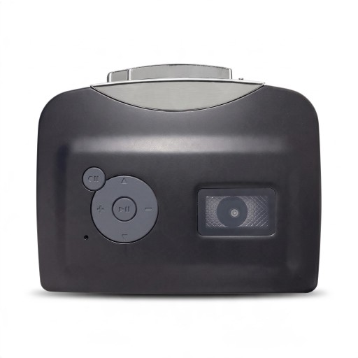 Ezcap230 Cassette Player with Tape to MP3 Conversion to USB Flash Drive Without Computer 160 x 94 x 35 mm Powered by AA Batteries and USB Black