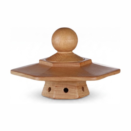 Fumeur en bois pour cocktails et whisky Accessoire pour verre avec prise ronde et ouvertures Pour aromatiser les boissons avec de la fumée