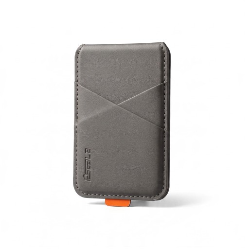 Magnetisk telefonpunge MagSafe Etui til 4 kort med stativ RFID beskyttelse Kunstlæder Til iPhone 12 til 17