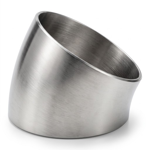 Cotovelo em aço inoxidável 30° 1 unid. Acessório sanitário para soldadura a topo Diâmetro exterior 51 mm Espessura da parede 1,5 mm Aço inox 304