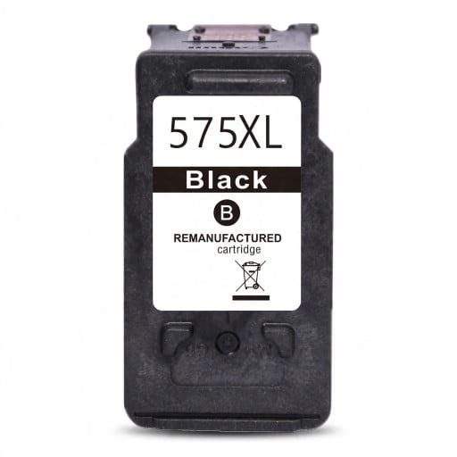 Repasovaná inkoustová kazeta PG-575XL Pro Canon PIXMA TS3550i TS3551i TR4750i TR4751i 18 ml Čip s hladinou inkoustu Černá