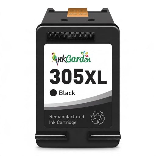 Repasovaná inkoustová kazeta 305XL Pro HP DeskJet Plus 4120 4121 4122 4130 4140 4152 20 ml Výtěžnost 600 stran Černá Na dokumenty