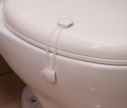 Barnsäkerhetslås för skåp och apparater 5 st Flexibel rem med självhäftande fästen Plast ABS och PE 16,3 x 3,4 cm