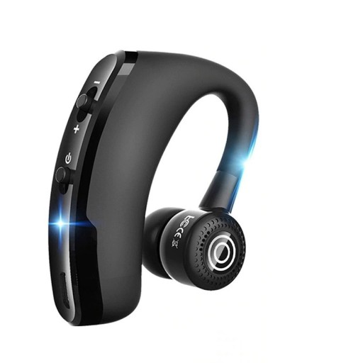 Bluetooth handsfree hörlur med örahängning För höger och vänster öra Volymknappar Samtals- och musikstyrning Bluetooth 4.1 Svart