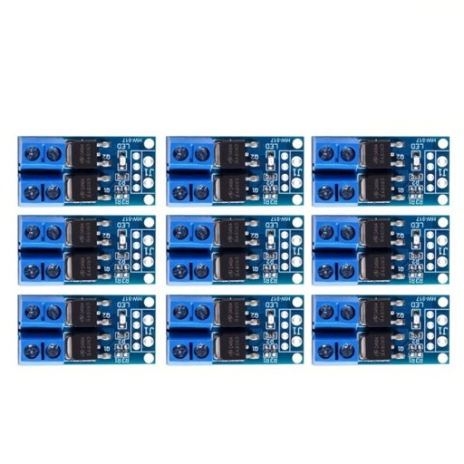 15A 400W MOSFET Schaltmodul PWM Regler DC 5V-36V Steuerungsmodul für Arduino Regelung der Motorumdrehungen und Helligkeit von LED-Lichtern