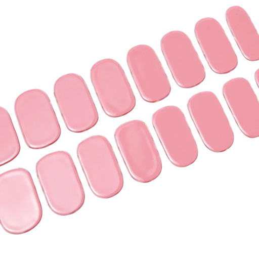 16 consejos de pegatinas de gel semisólido para uñas Colores puros Lámpara UV/LED Esmalte de gel Larga duración Decoraciones de gel de cobertura total